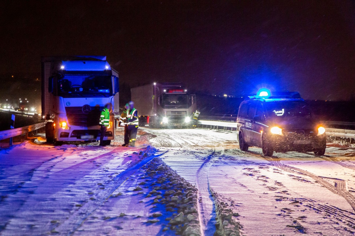 Verkehrschaos auf der A72.