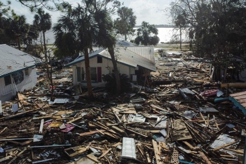 USA: Katastrophale Überschwemmungen nach Sturm «Helene»