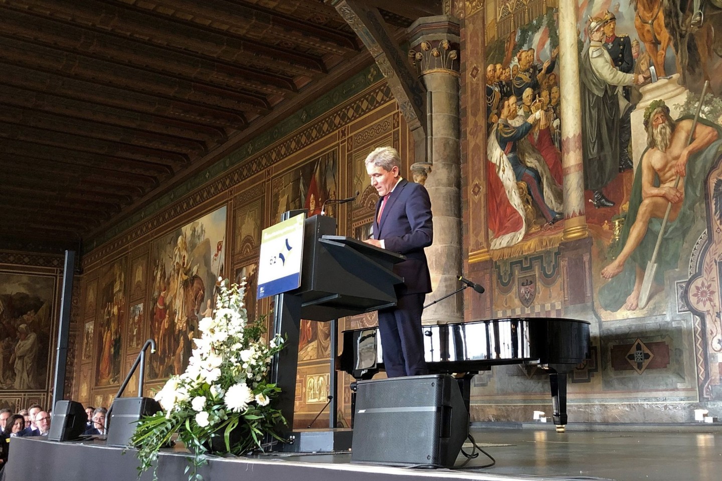 Der Präsident des Bundesverfassungsgerichtes, Stephan Harbarth, beim Verkehrsgerichtstag in Goslar.