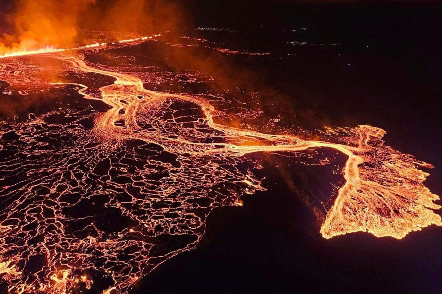 Vulkanausbrüche sind auf Island keine Seltenheit, liefern aber immer wieder spektakuläre Bilder.