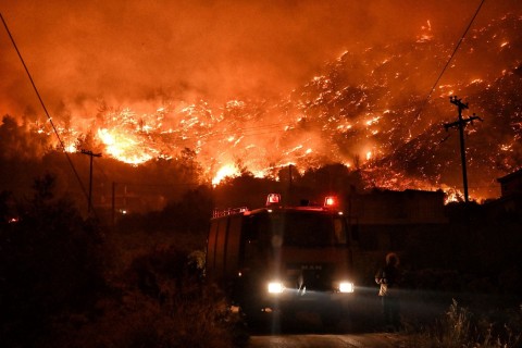 Zwei Tote bei Waldbrand in Griechenland